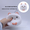 Silicone Cute Cat Jellyfish Night Light